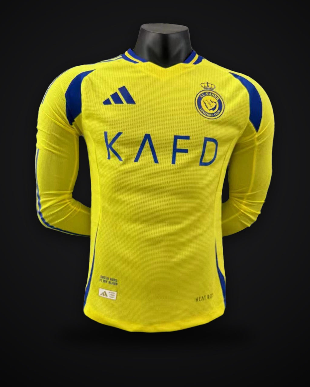 2024/2025 Player Version Al-Nassr Home Long Sleeve