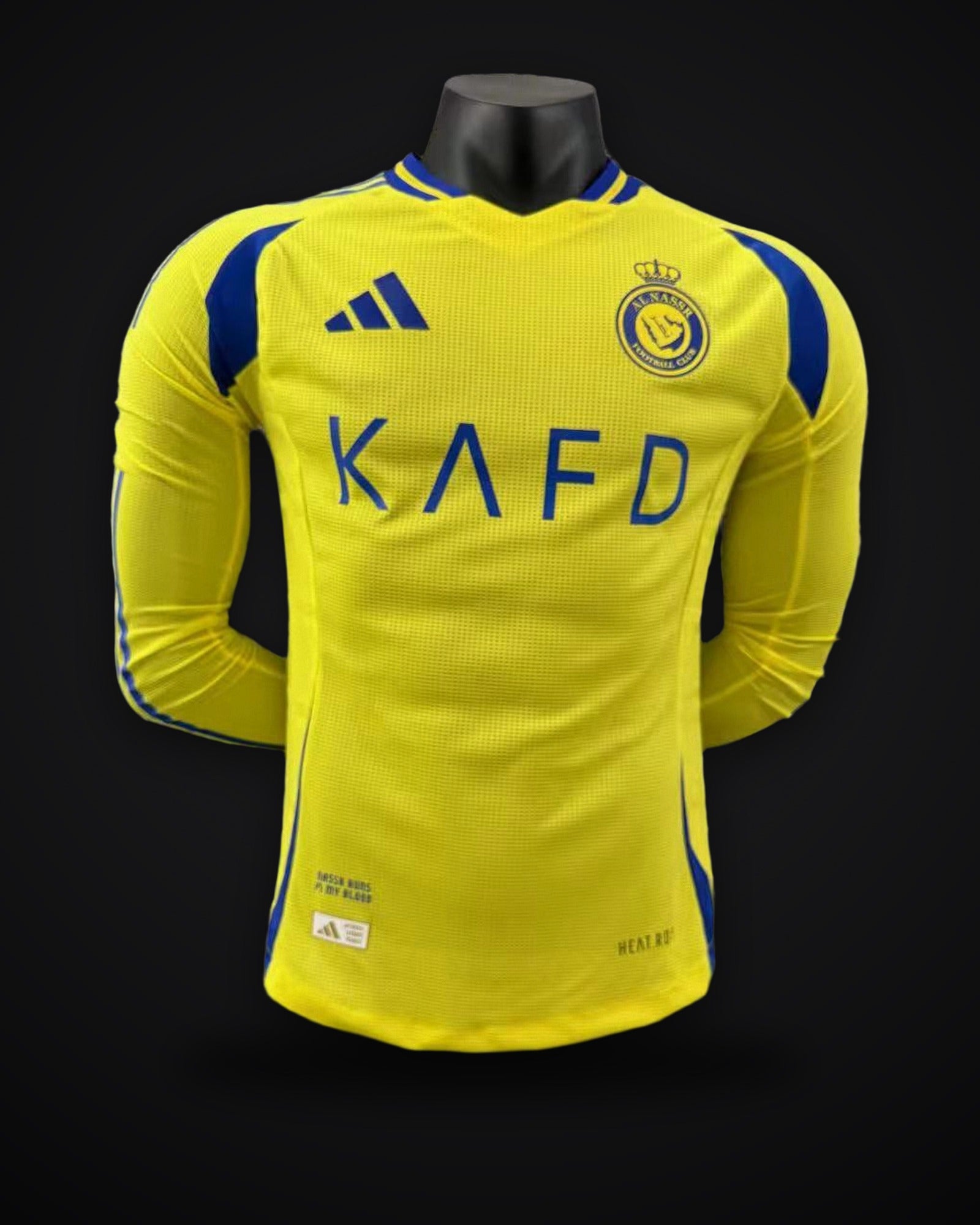 2024/2025 Player Version Al-Nassr Home Long Sleeve