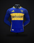 2024/2025 Player Version Boca Juniors Home Long Sleeves