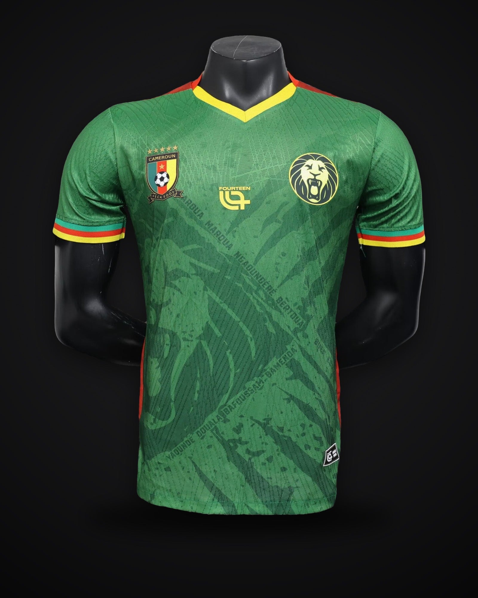 2025/2026 Player Version Cameroon Home