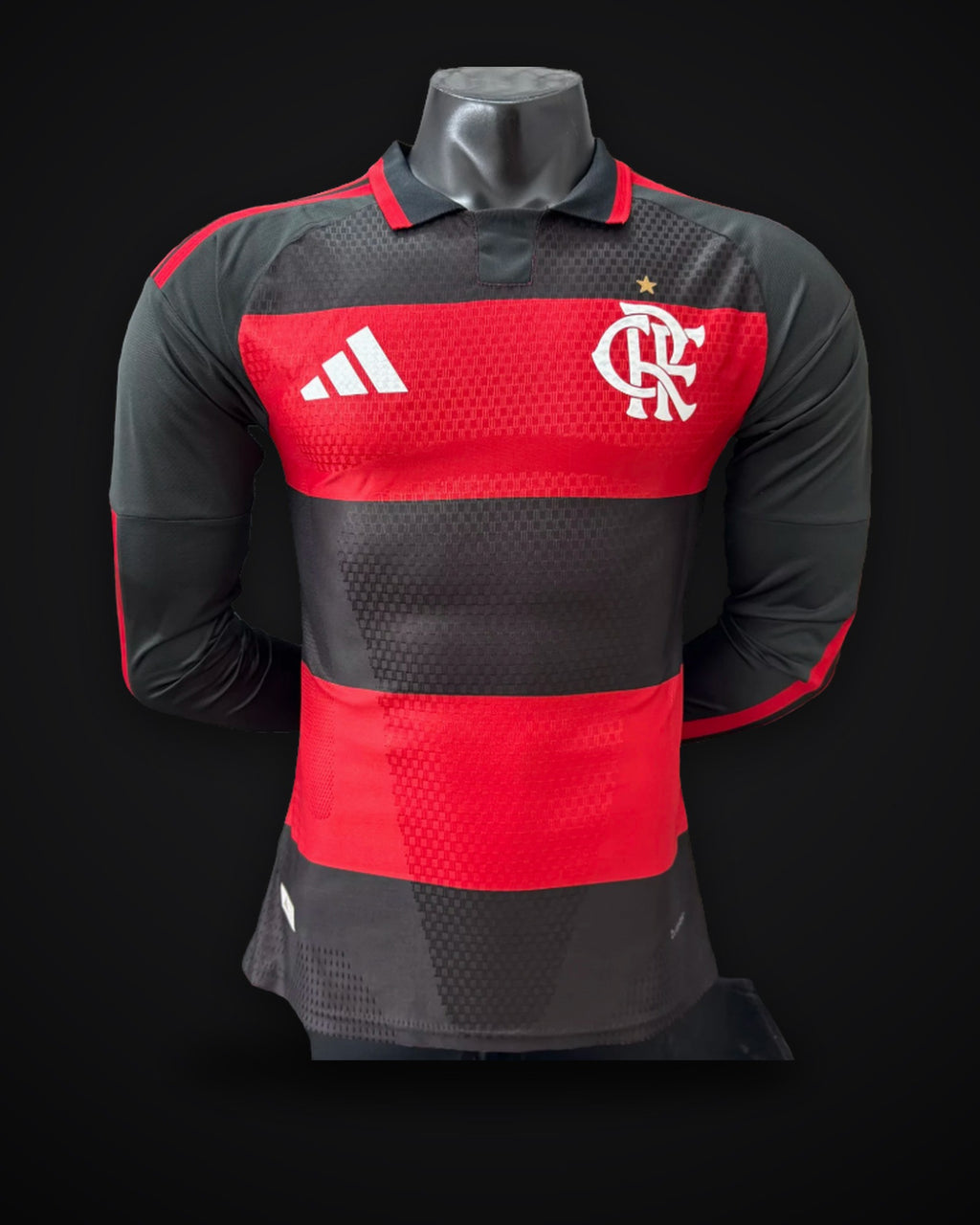 2026/2027 Long Sleeve Player Version Flamengo Home Jersey 1:1 Thai Quality topjersey