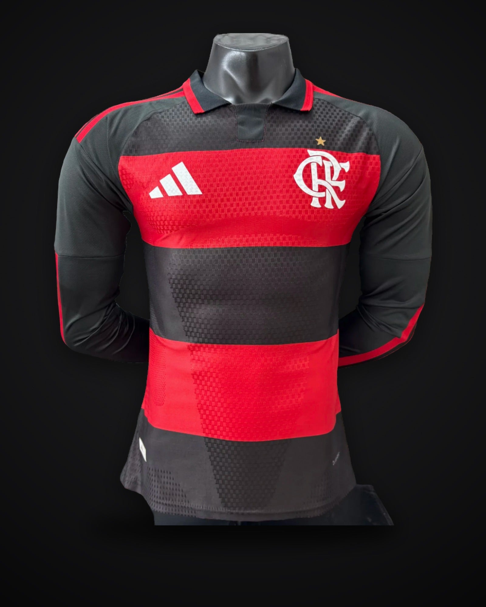 2026/2027 Long Sleeve Player Version Flamengo Home Jersey 1:1 Thai Quality topjersey