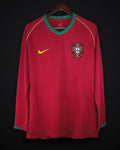 2006 Retro Long Sleeve Portugal Home