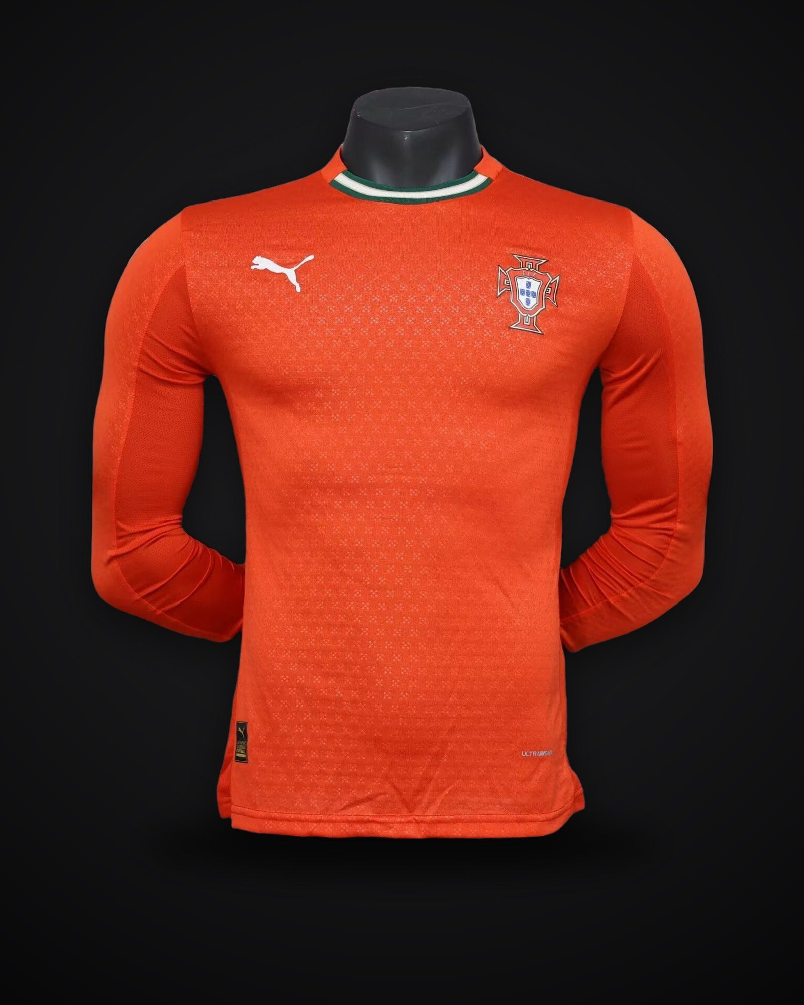 2025 Long Sleeve Player Version Portugal Home