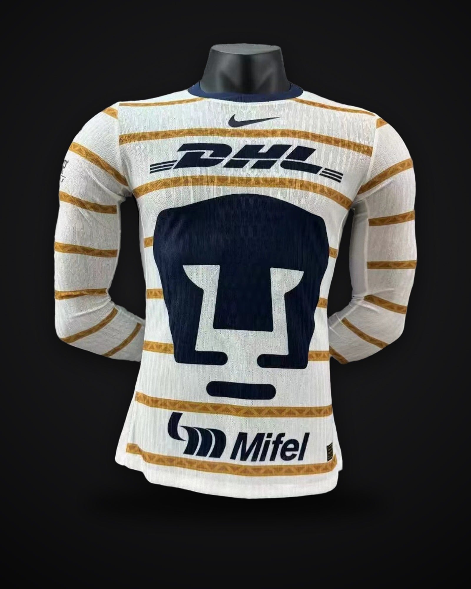 2024/2025 Long Sleeve Pumas UNAM Home Player Version