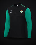 2022/2023 Real Betis Half-Pull Training Suit Black