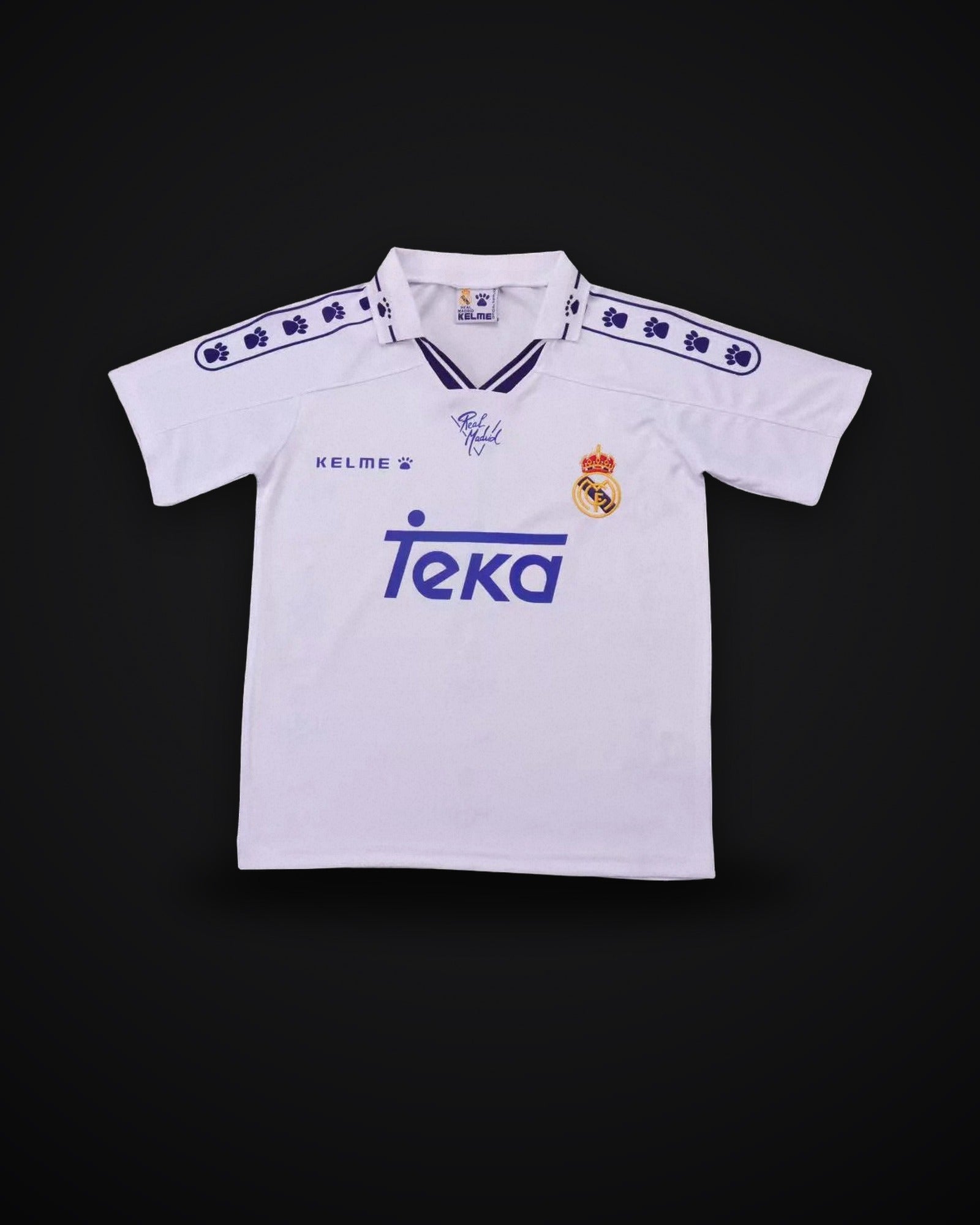 1994-1996 Retro Real Madrid Home