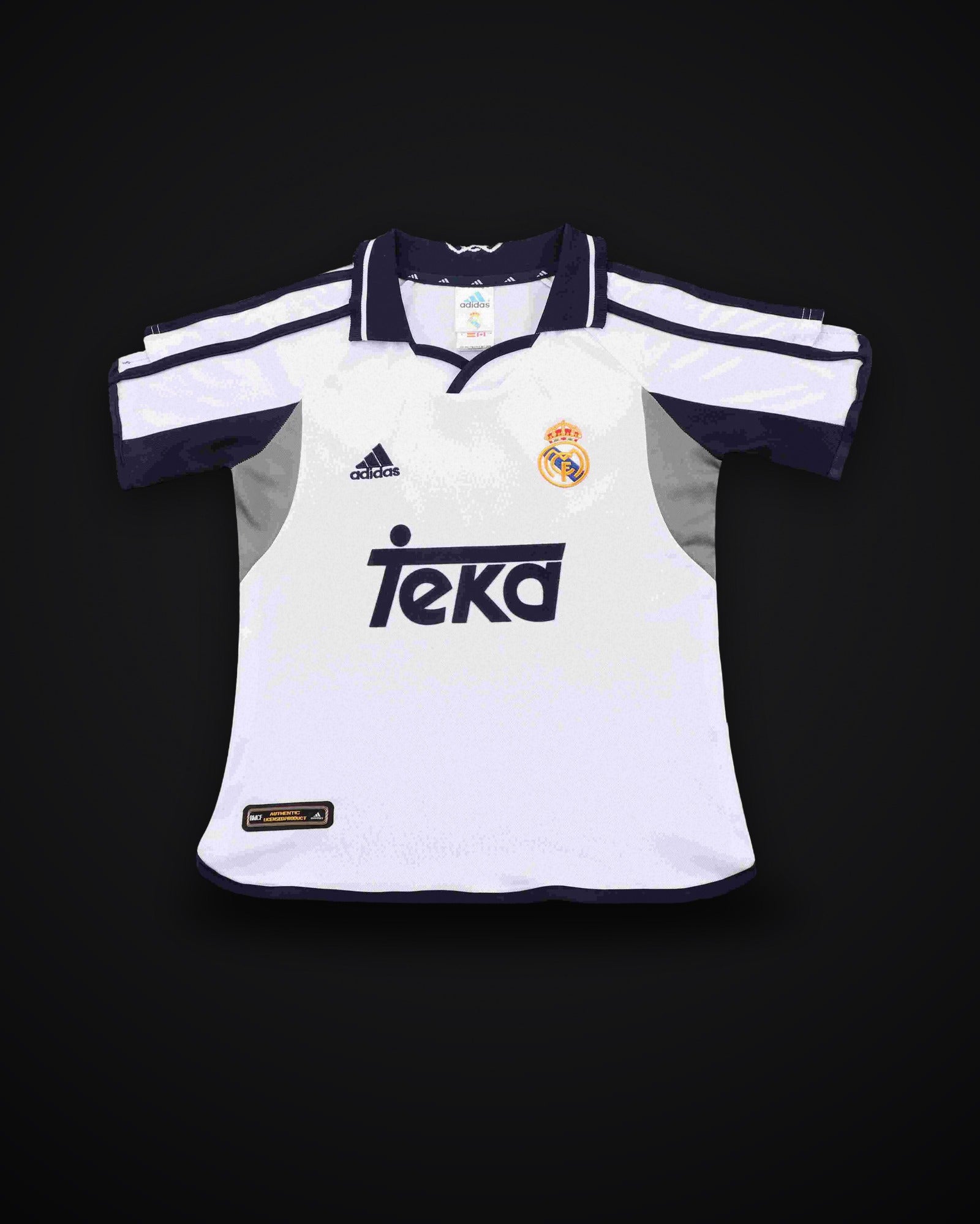 2000-2001 Retro Real Madrid Home