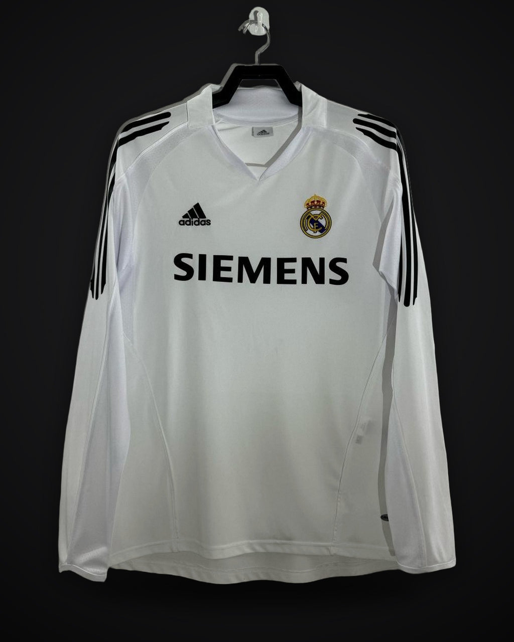 2005/2006 Retro Long Sleeve Real Madrid Home