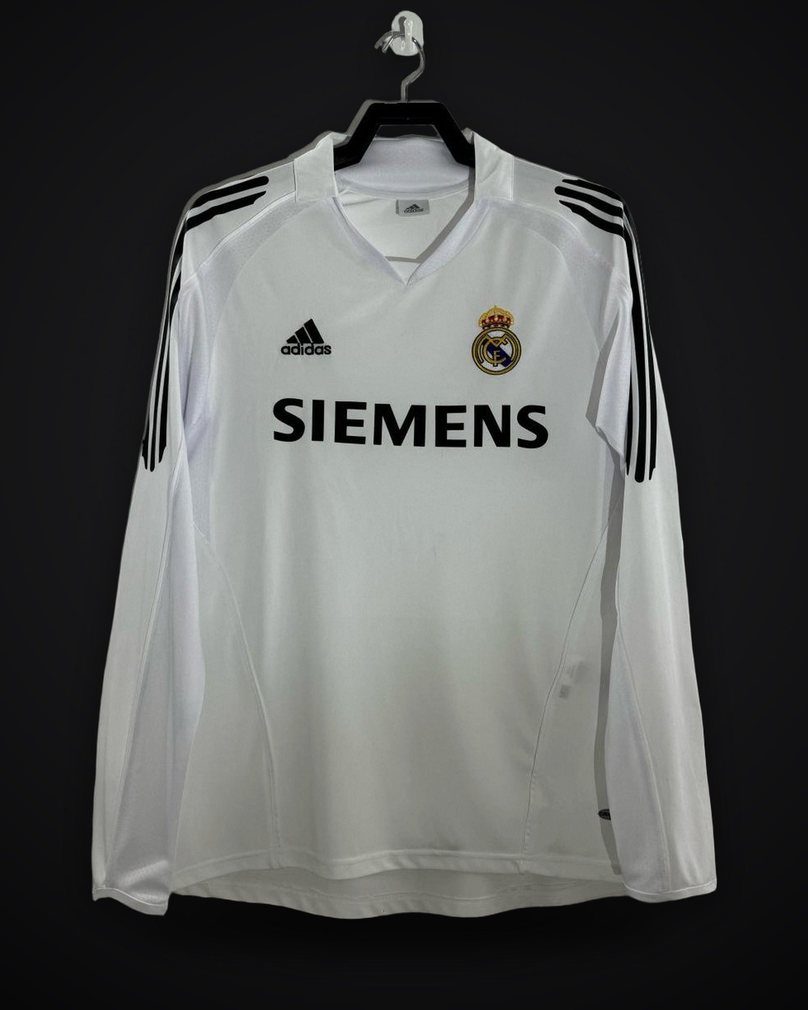 2005/2006 Retro Long Sleeve Real Madrid Home
