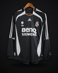 2006/2007 Retro Long Sleeve Real Madrid Away Jersey