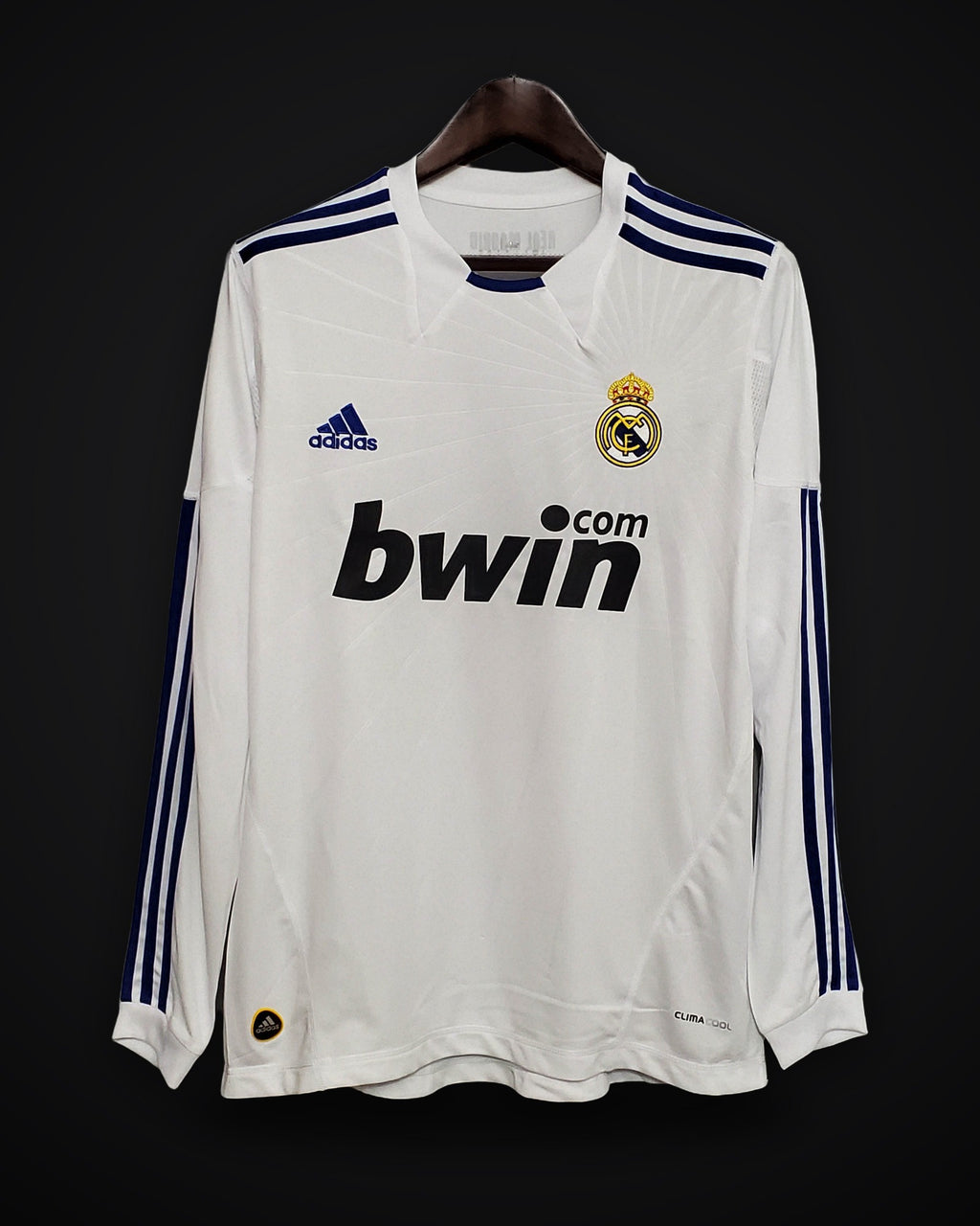 2010/2011 Retro Long Sleeve Real Madrid Home