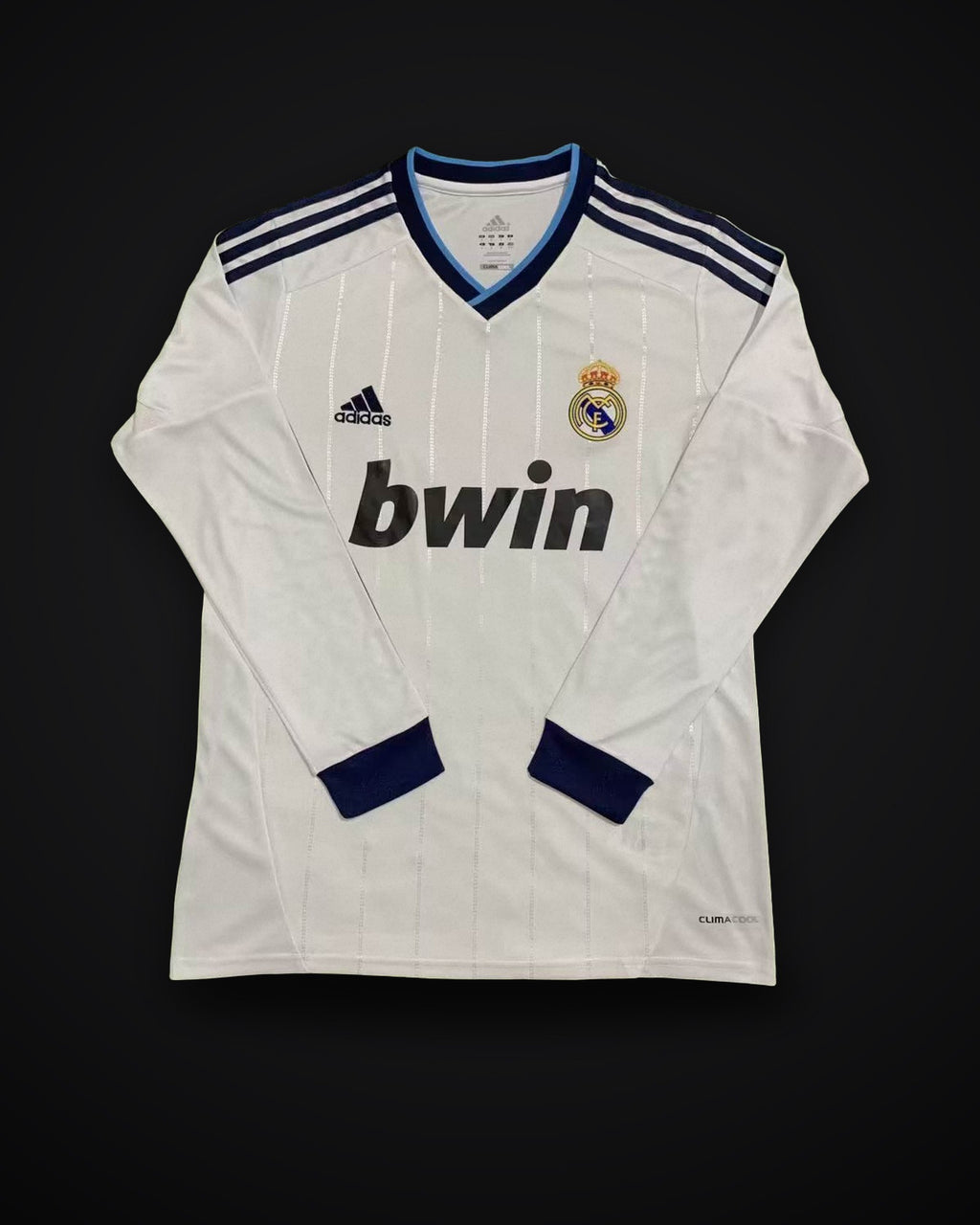 2012/2013 Retro Long Sleeve Real Madrid Home