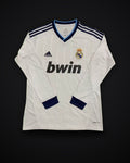2012/2013 Retro Long Sleeve Real Madrid Home