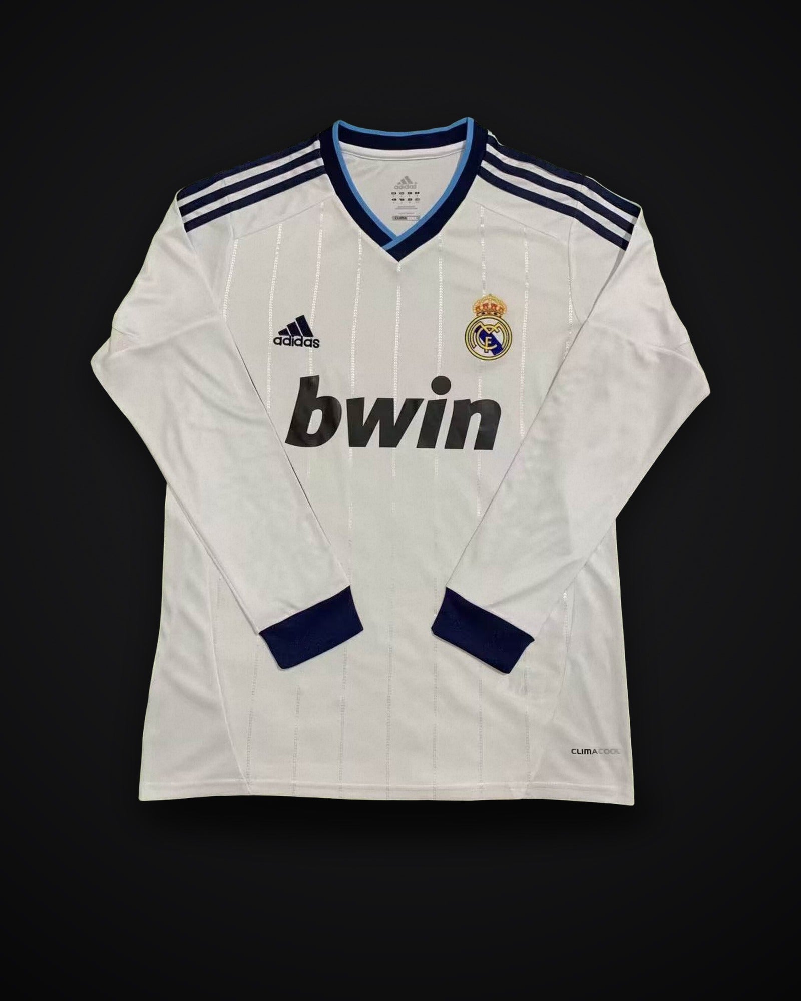 2012/2013 Retro Long Sleeve Real Madrid Home