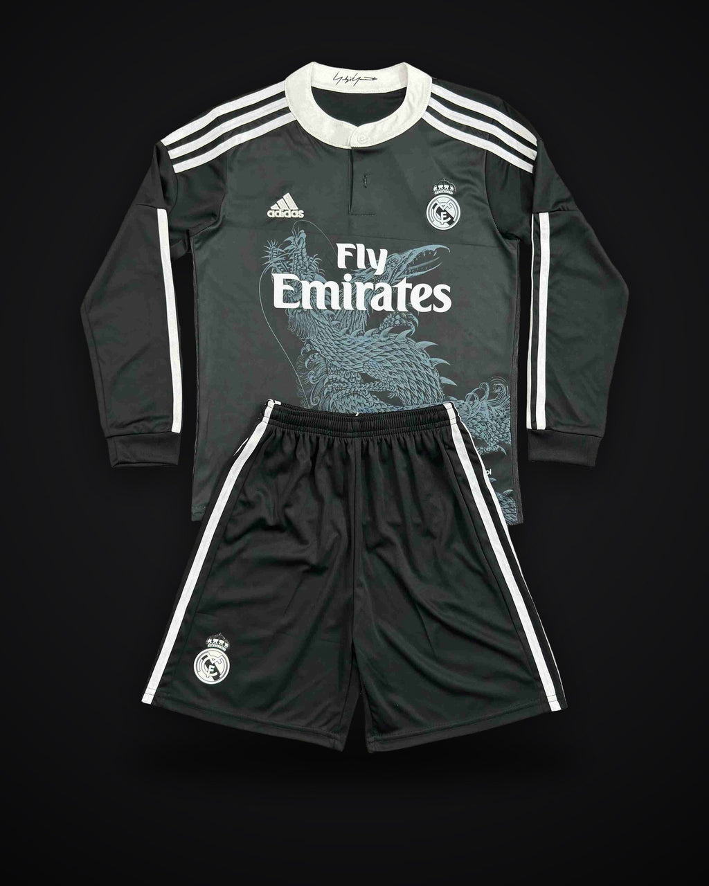 2014/2015 Retro Long Sleeve Real Madrid Third Away