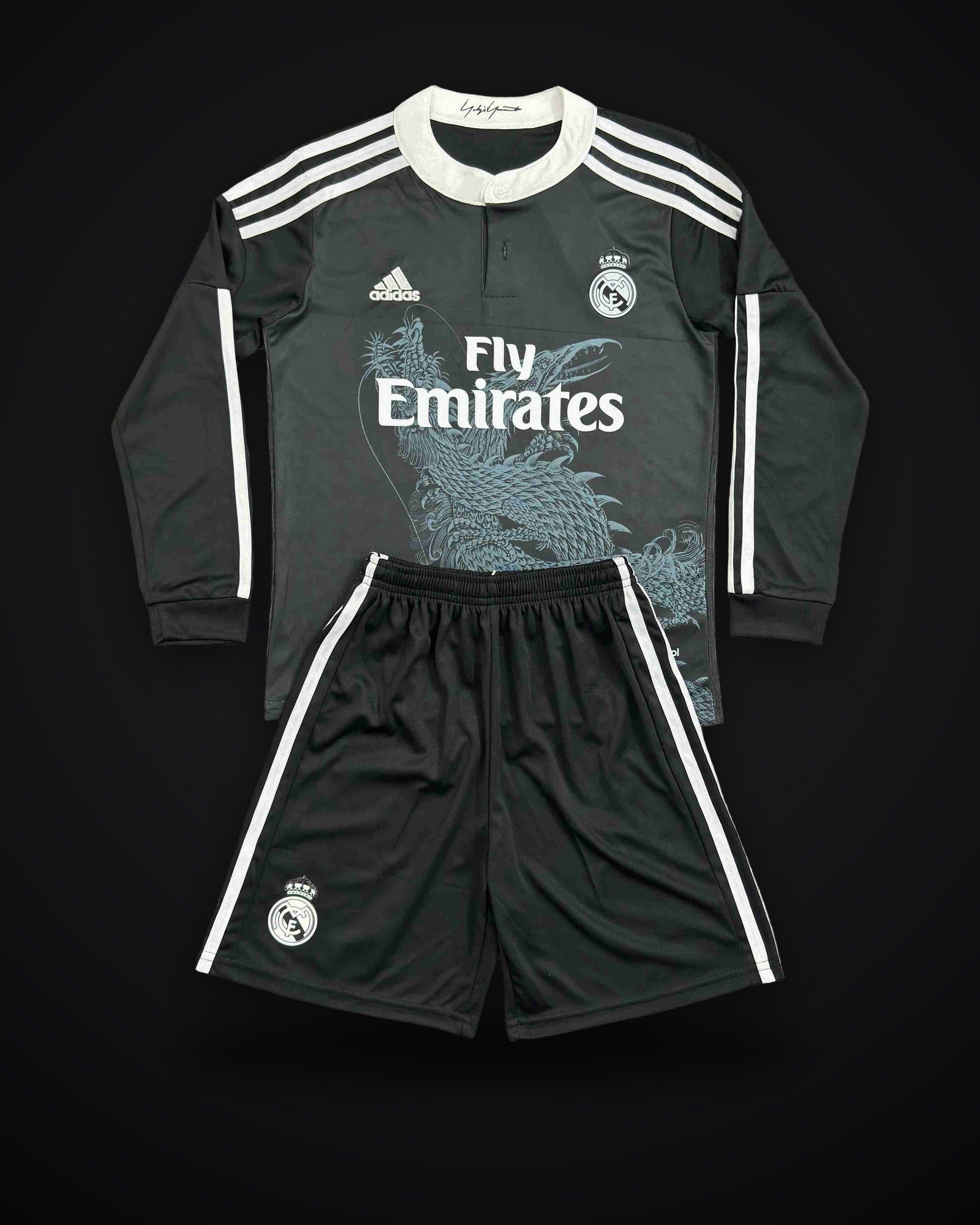 2014/2015 Retro Long Sleeve Real Madrid Third Away