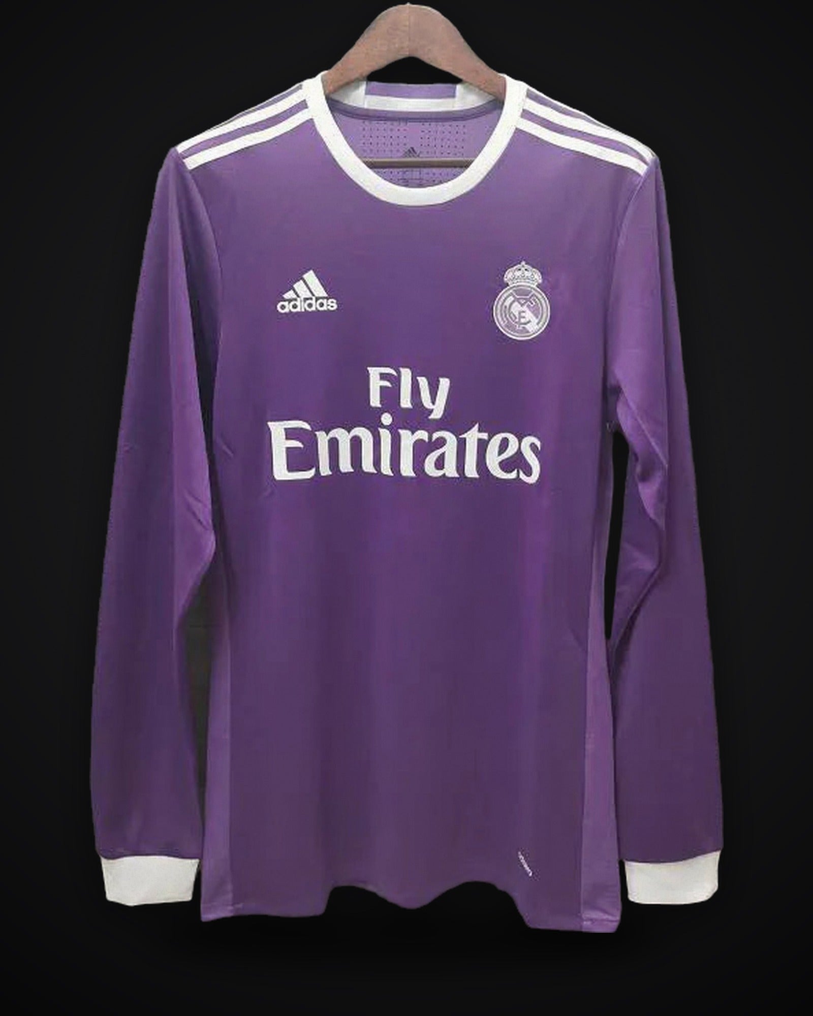 2016/2017 Retro Long Sleeve Real Madrid Away
