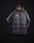 2024/2025 Real Madrid Black-White Edge Soccer Long Cotton jacket