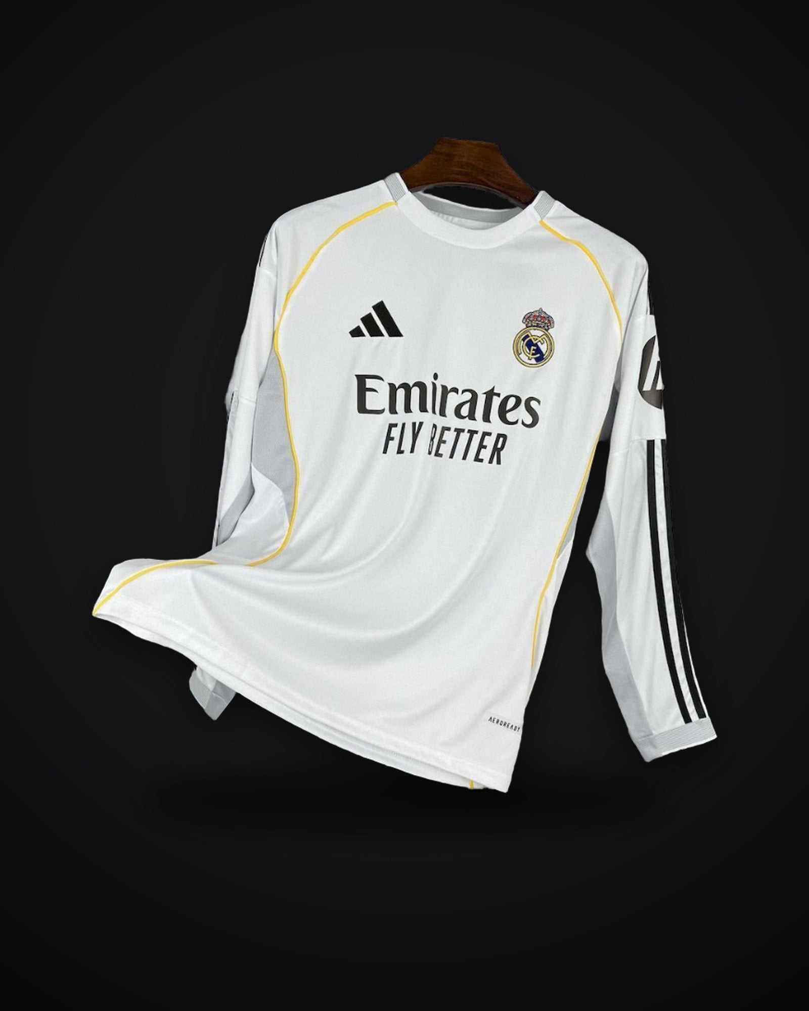 2025/2026 Long Sleeves Real Madrid Home