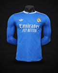 2025/2026  Long Sleeve Player Version Real Madrid Third Away