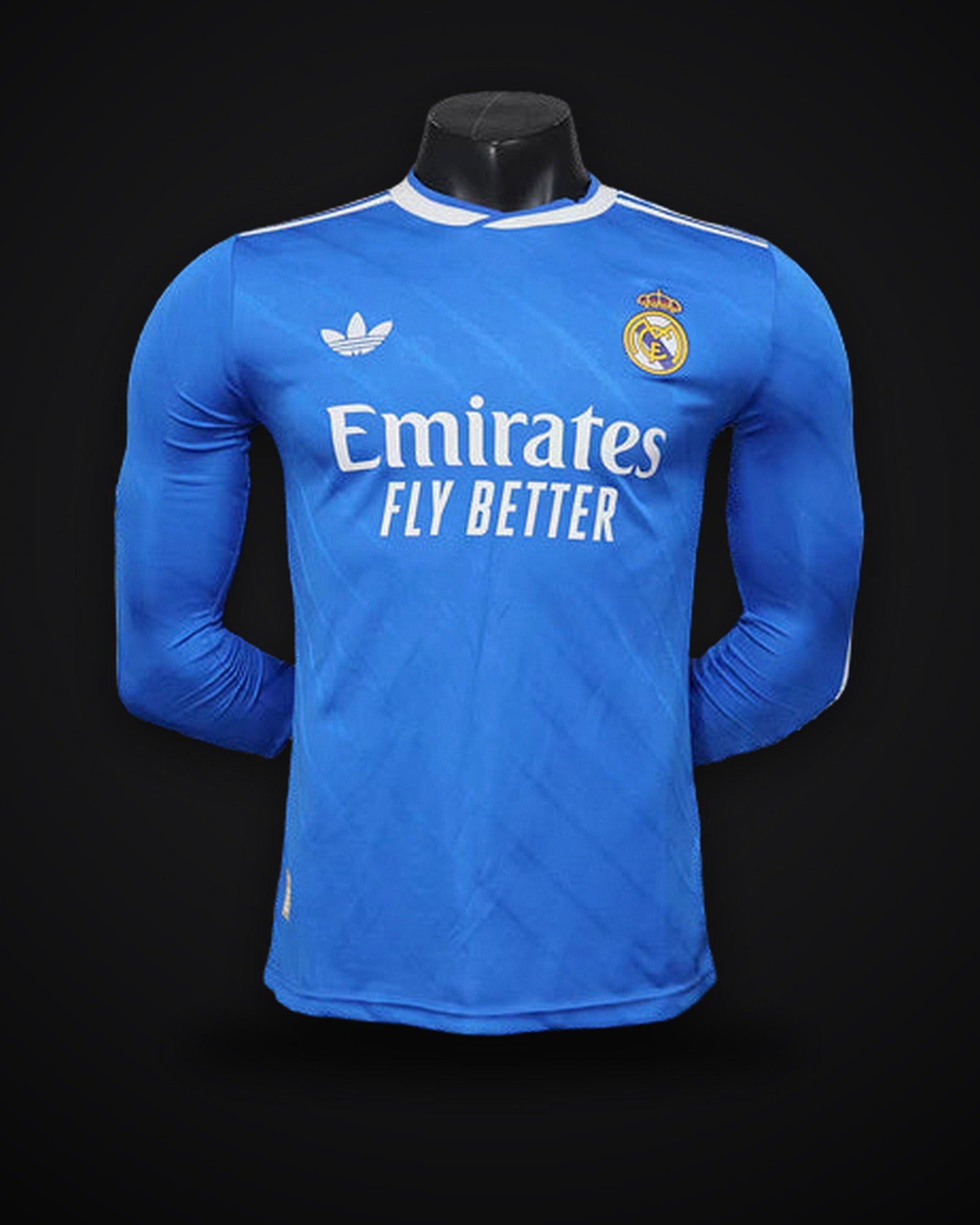 2025/2026  Long Sleeve Player Version Real Madrid Third Away
