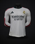 2026/2027  Long Sleeve Player Version Real Madrid Home Jersey 1:1 Thai Quality topjersey