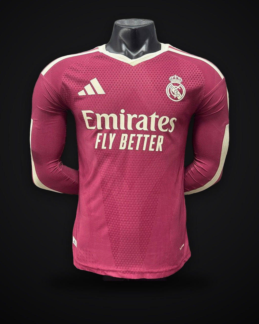 2026/2027 Long Sleeve Player Version Real Madrid Third Away  Jersey 1:1 Thai Quality topjersey