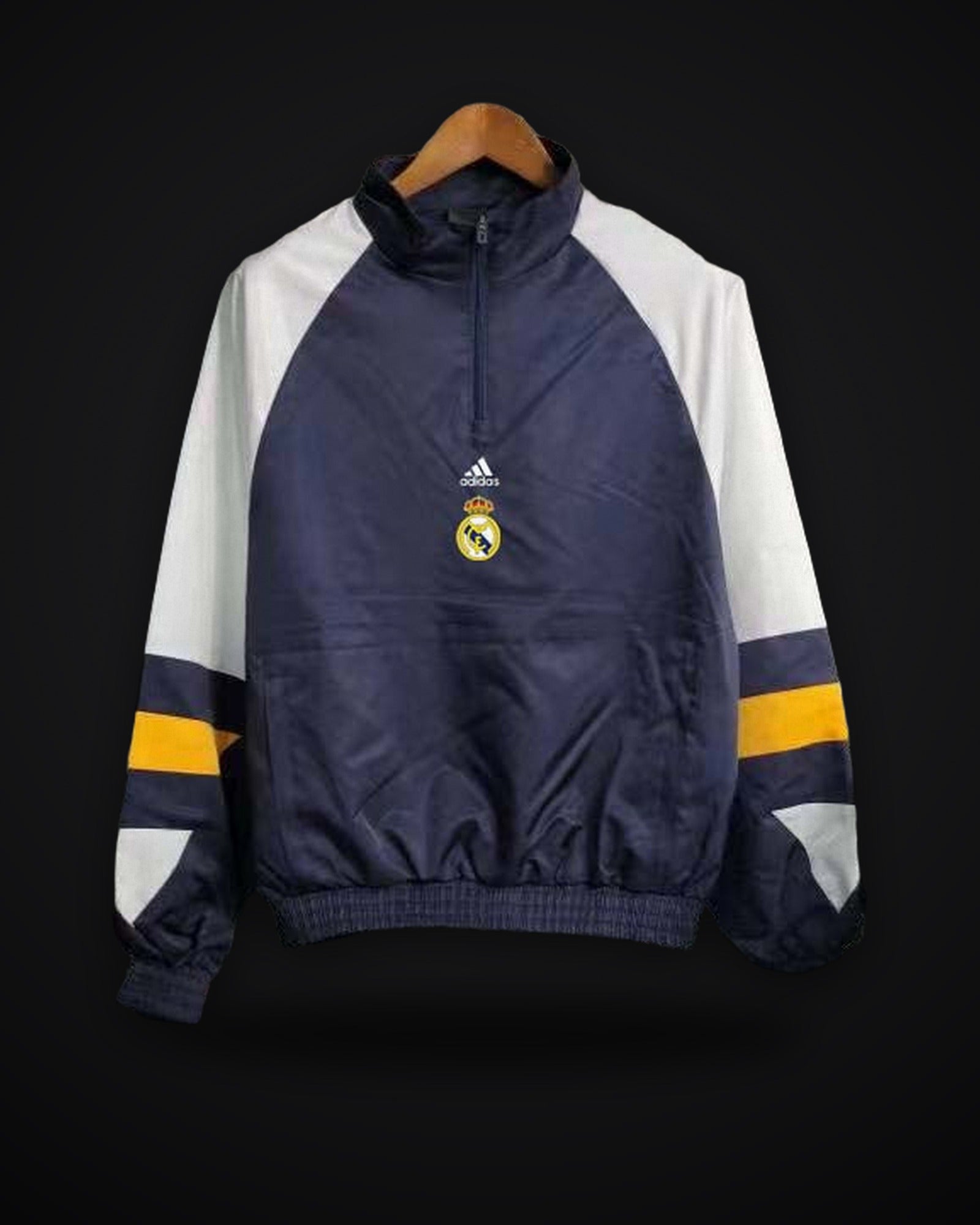 2023 Real Madrid CasuaI Windbreaker(Navy-blue)