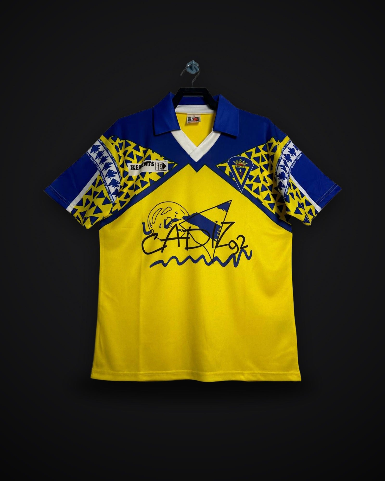 1991-1992 Retro Cádiz Home