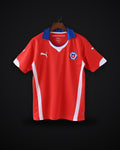 2014 Retro Chile National Team Home Jersey