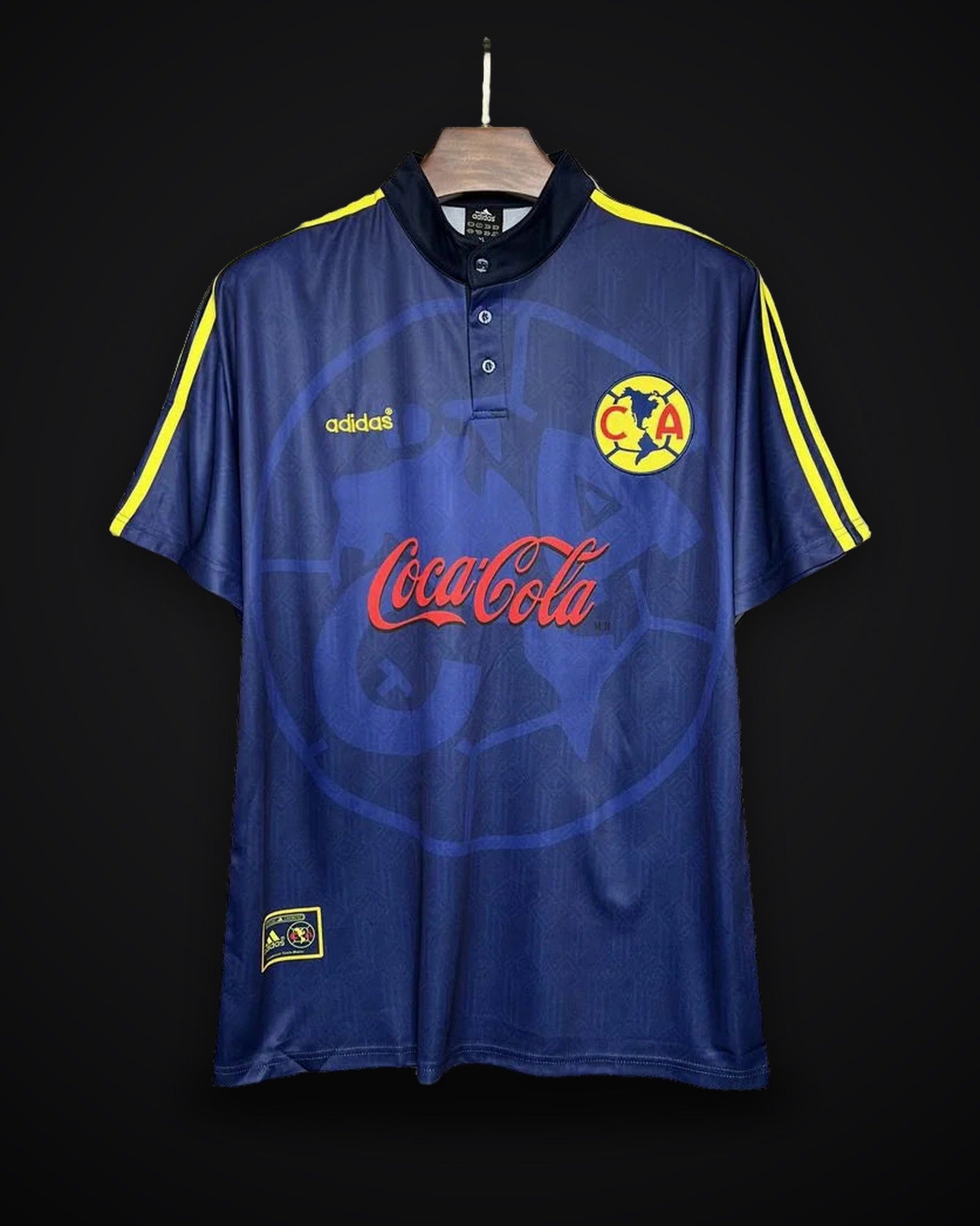 1998/1999 Retro Club América White Corteiz Jersey
