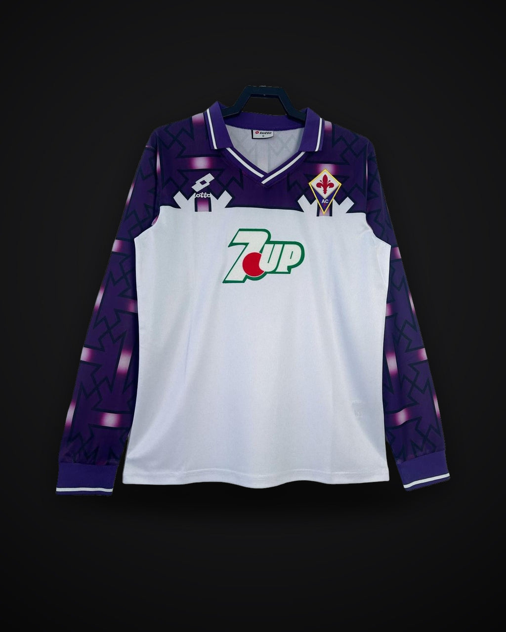 1992/1993 Retro Long Sleeve Fiorentina Away