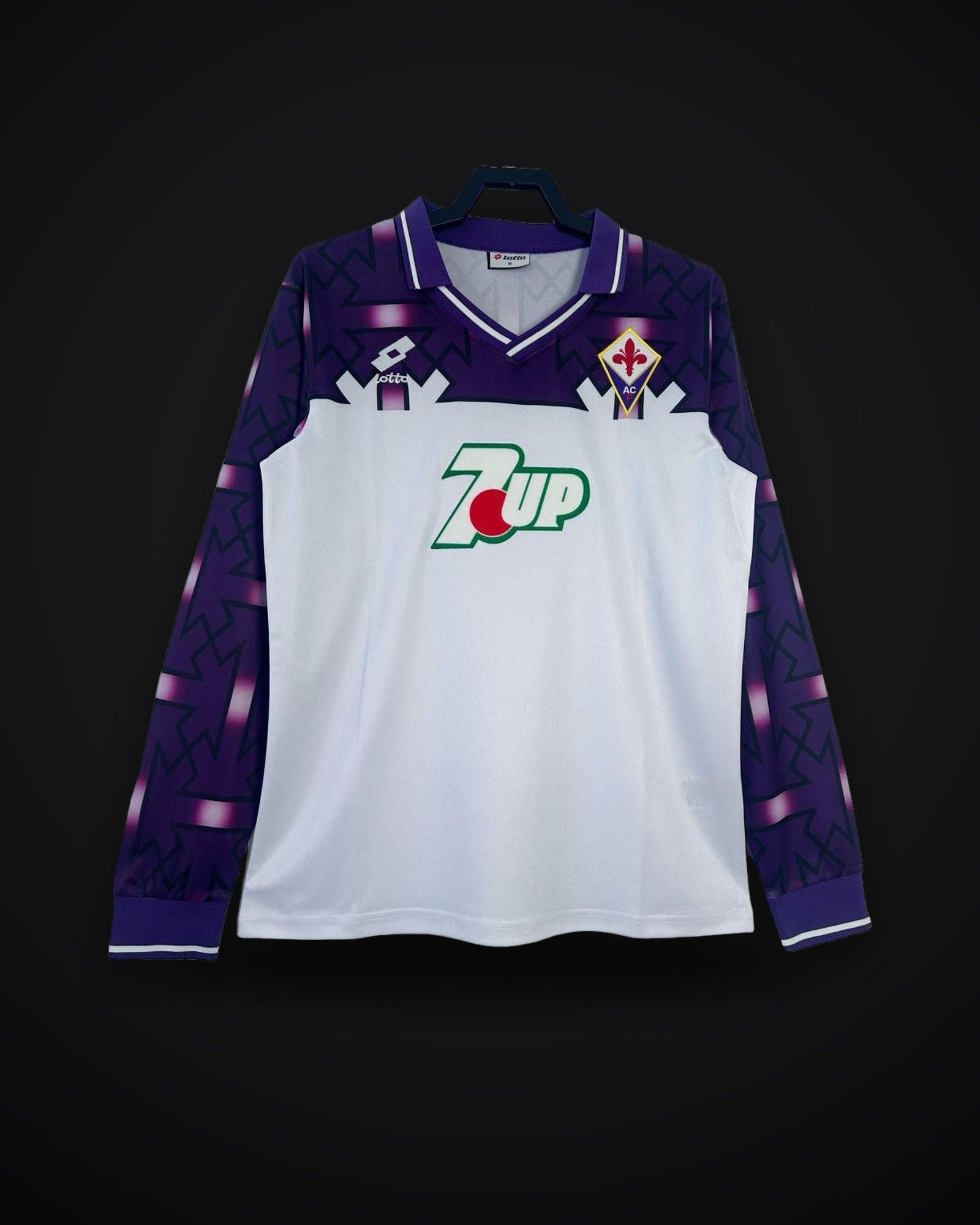 1992/1993 Retro Long Sleeve Fiorentina Away