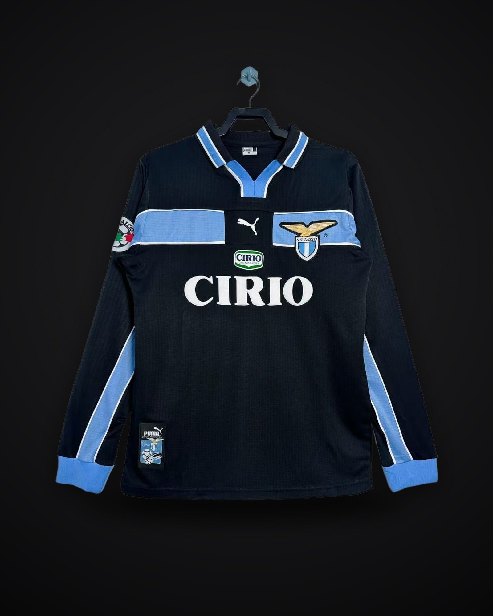 1998/1999 Retro Long Sleeve Lazio Away