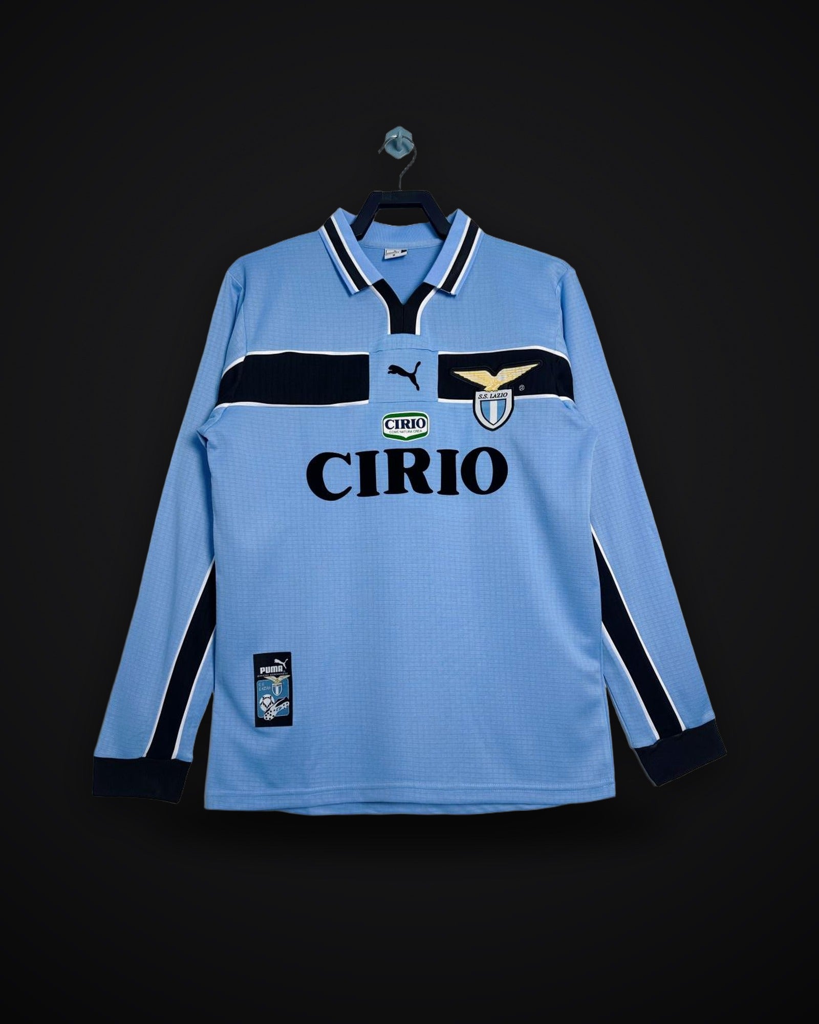 1998/1999 Retro Long Sleeve Lazio Home