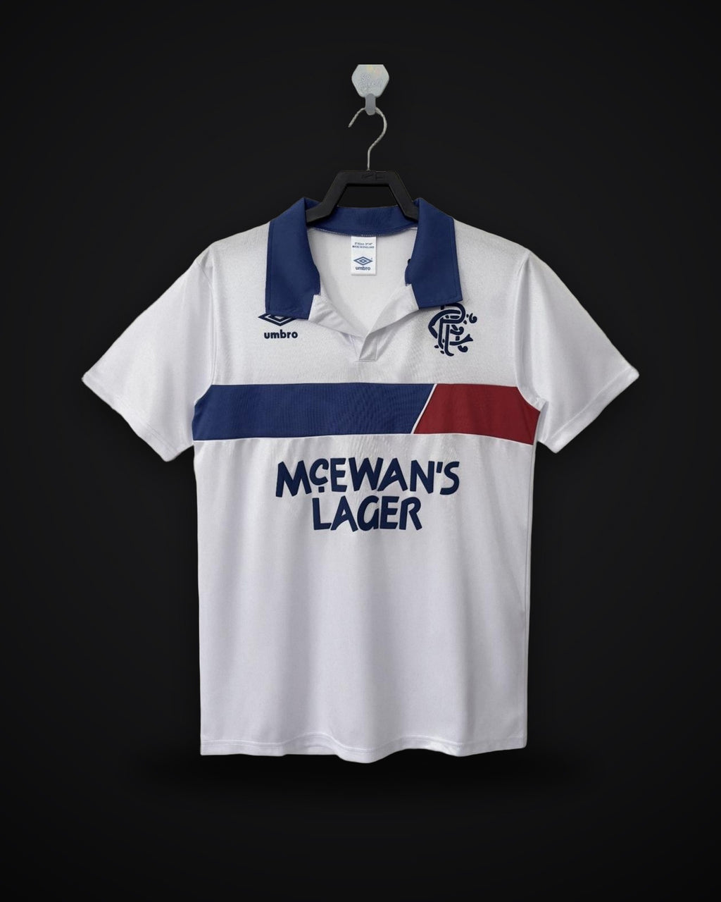 1993/1994 Retro Rangers Away White