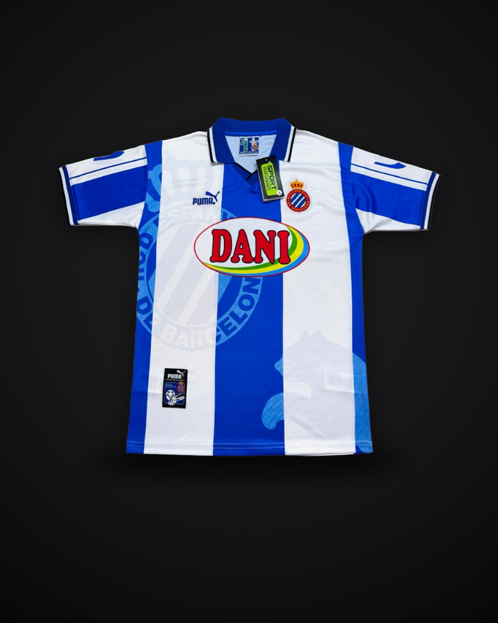 1998-1999 Retro RCD Espanyol Home