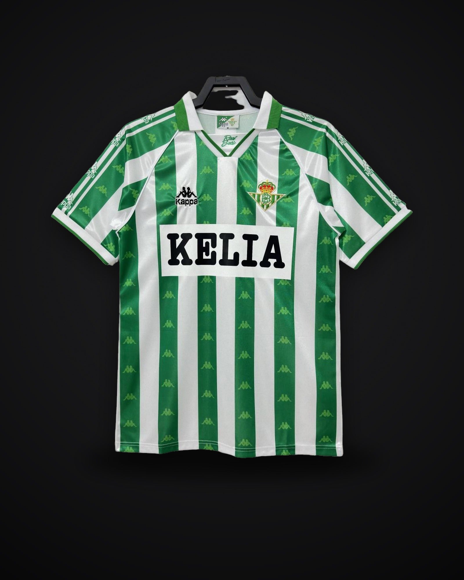 1995/1997 Retro Real Betis Home With Sponsors