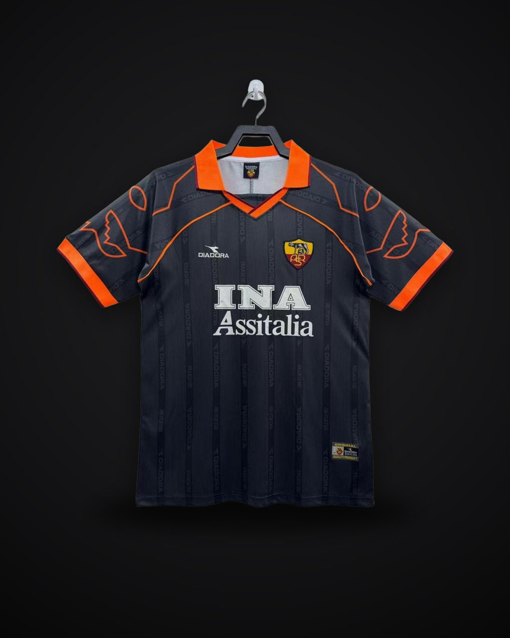 1999/2000 Retro Roma Third Away