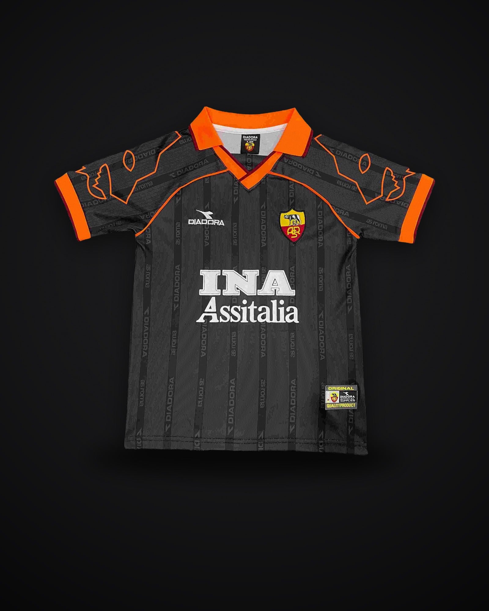 1999-2000 Retro Roma Third Away