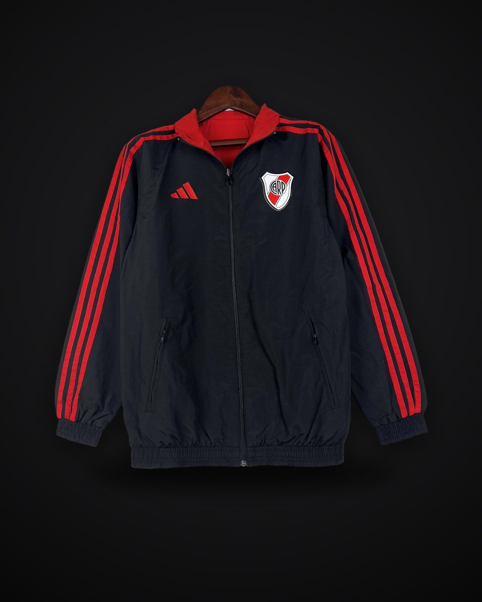 2023/2024 River Plate Jersey Windbreaker black