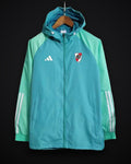2023/2024 River Plate Windbreaker Light green