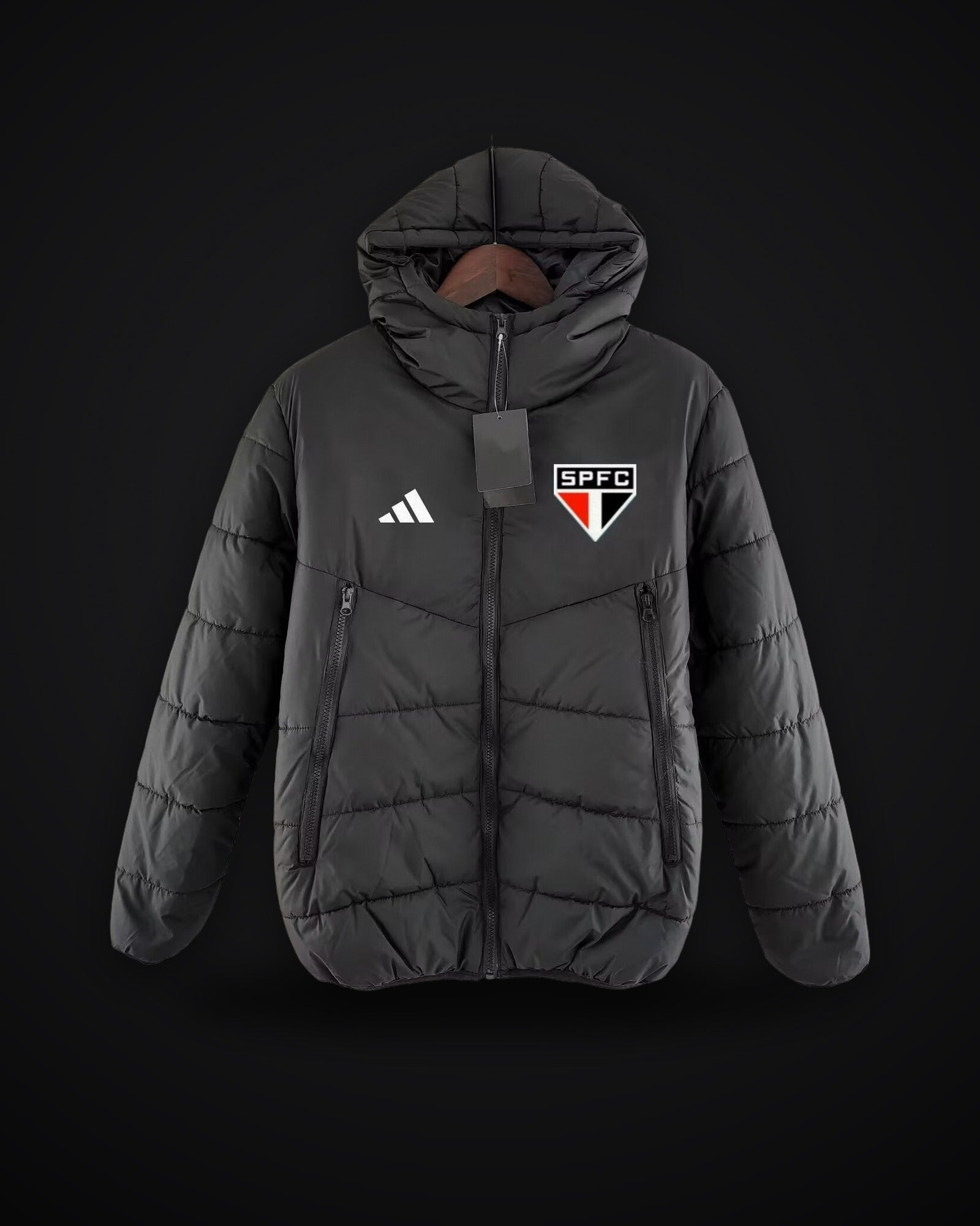 2024/2025 São Paulo Black Soccer Cotton jacket