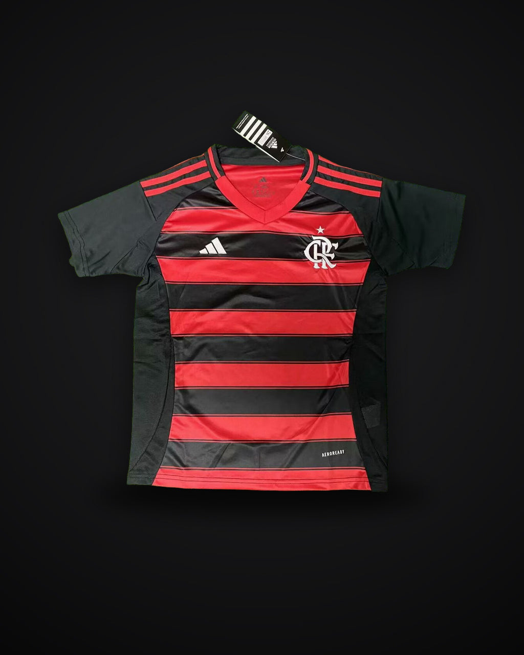 size-flamengo-home-thai-quality-2025-26-kids-shirt