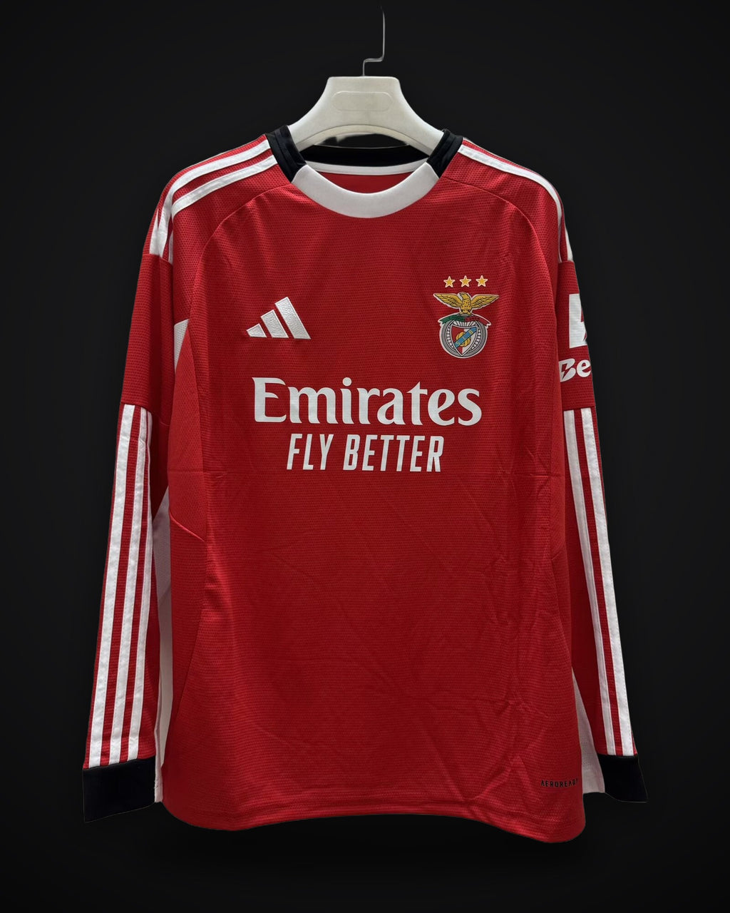2025/2026 Long Sleeves Benfica Home
