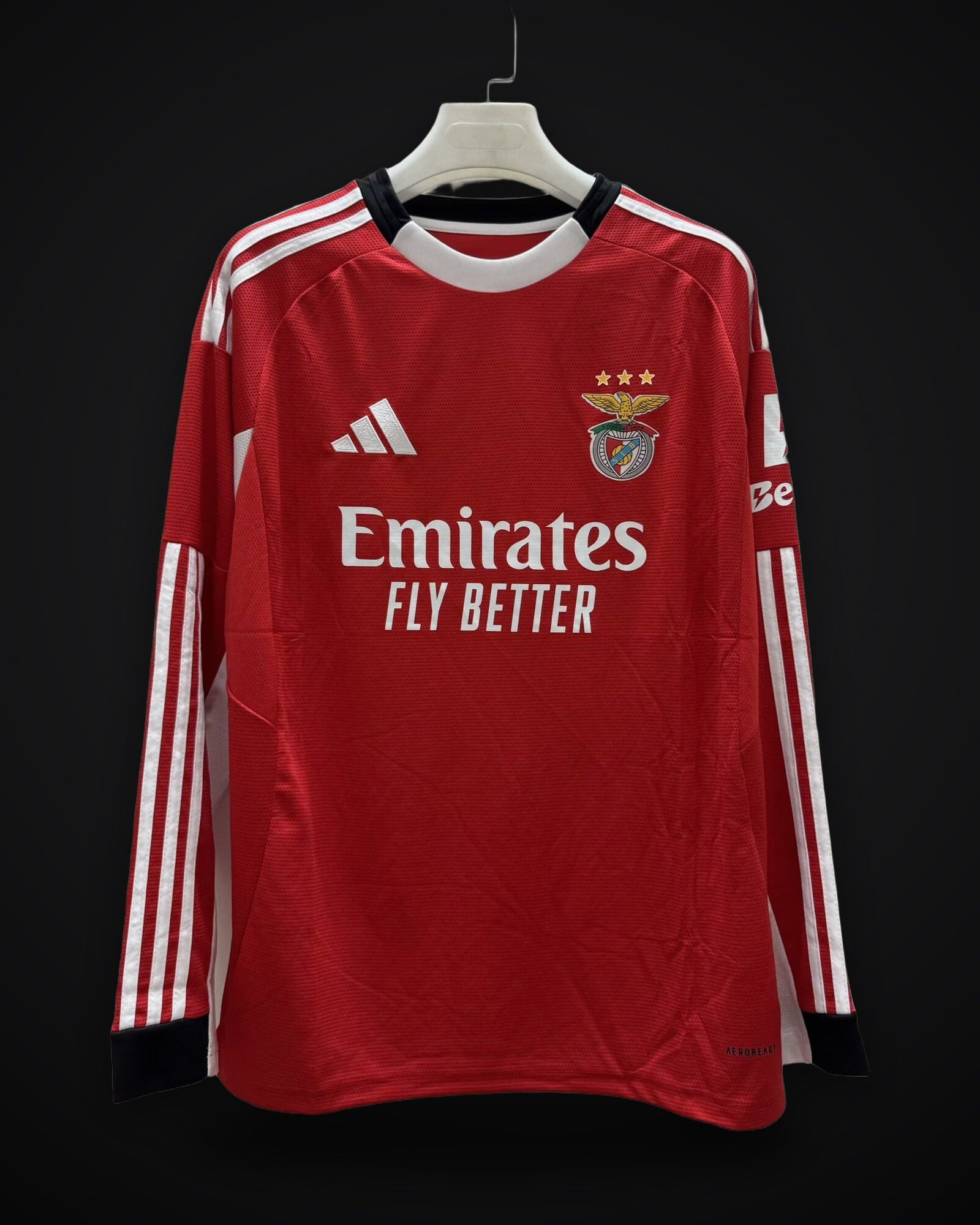 2025/2026 Long Sleeves Benfica Home