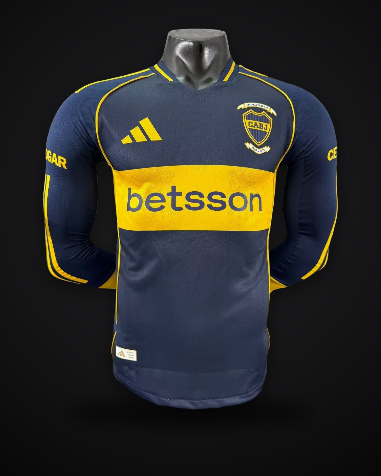 2025/2026 Long Sleeves Player Version Boca Juniors Home