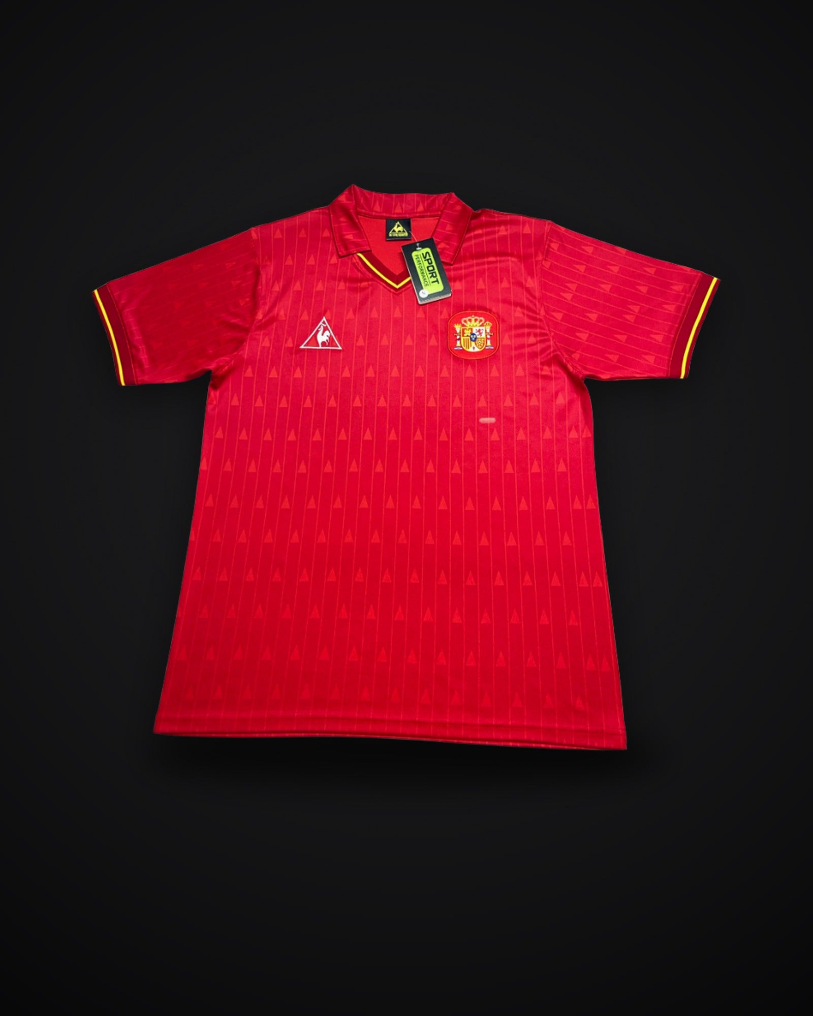 1988/1991 Retro Spain Home Soccer Shirt