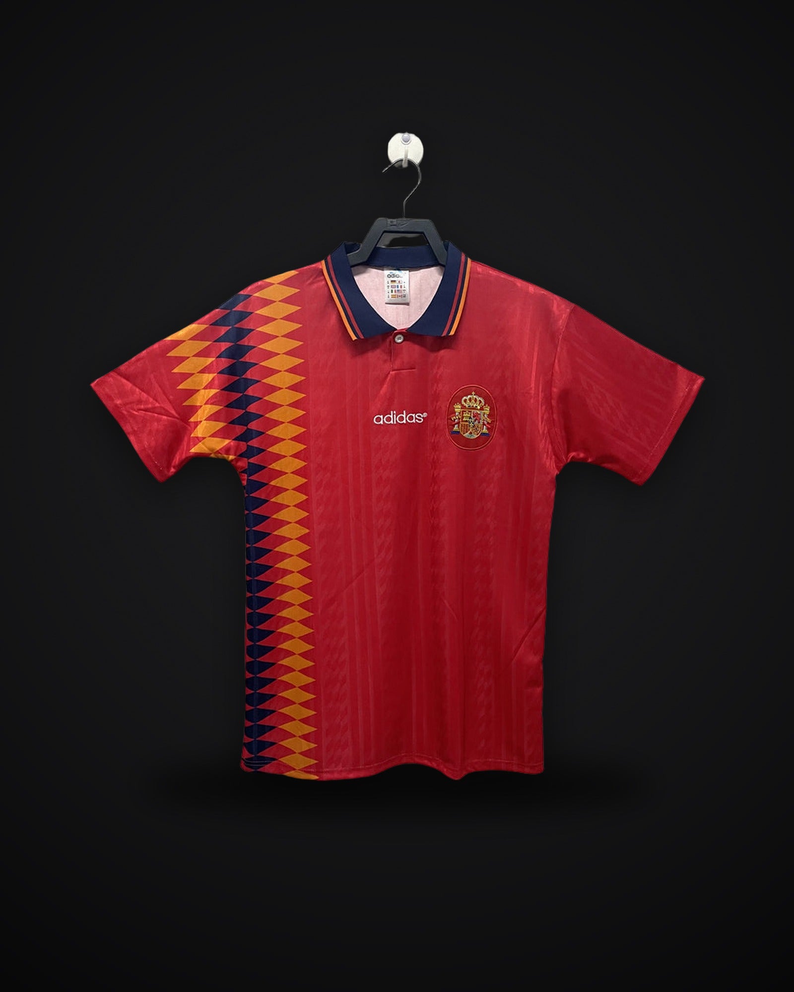 1994 Retro Spain Home Soccer Shirt